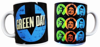 GREEN DAY TASSE - UNO DOS TRE! auf einer Grwihl Wunschliste / Geschenkidee